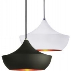 Luminaria Taschibra Pendente TD-901 Preta/Dourada