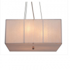 Luminaria Taschibra Pendente Delfus Branca