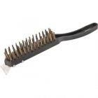 Escova de Aco com Raspador 