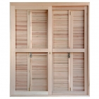 Porta Balcao Eucalipto Venezina Vidro Liso 1,40 x 2,13 EWK460
