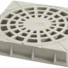 Grelha Redonda C/Porta Grelha 30cm Amanco