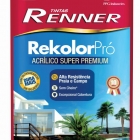 Tinta Acrilica Rekolor Semi Brilho  Branca 18 L (900)