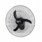 Ventilador de Parede Oscilante Preto Tron 60 cm